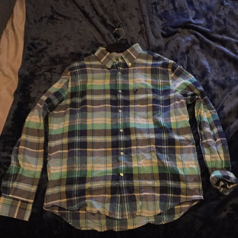 American Eagle Men’s Work Flannel Medium